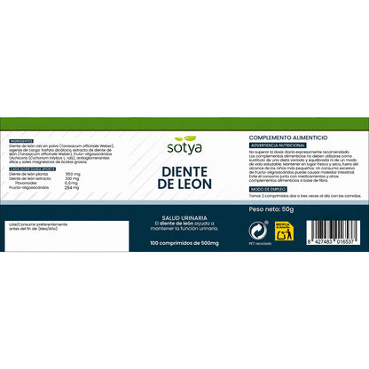 Dente di leone Sotya 100 compresse