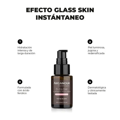 D-Glow Crema facial iluminadora 30 ml