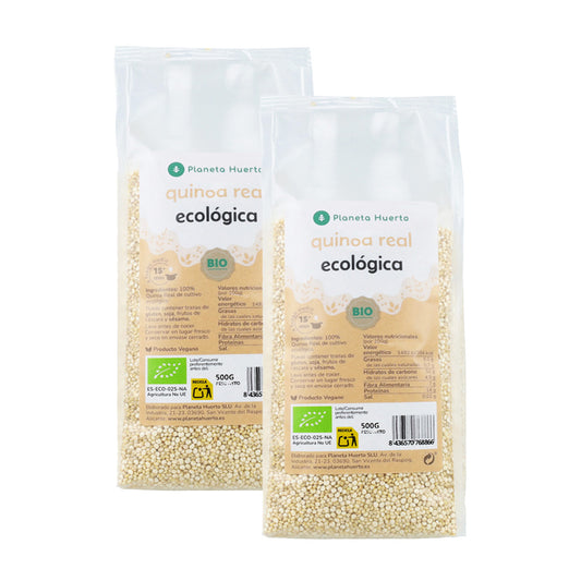 Pack 2x Real Quinoa ECO Planeta Huerto 500 g