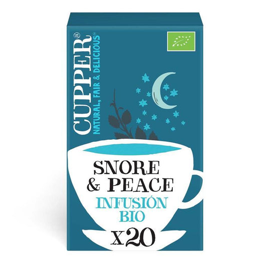 Bio-Kräutertee Snore & Peace Cupper 20 Beutel