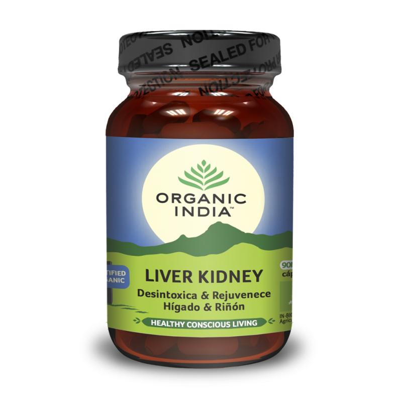 Liver Kidney Organic India 90 Kapseln