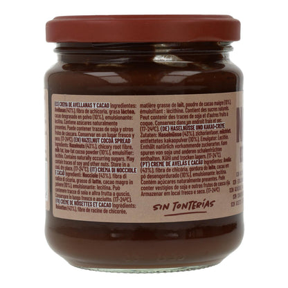 Confezione da 6 creme al cacao e nocciole Natruly 285 g