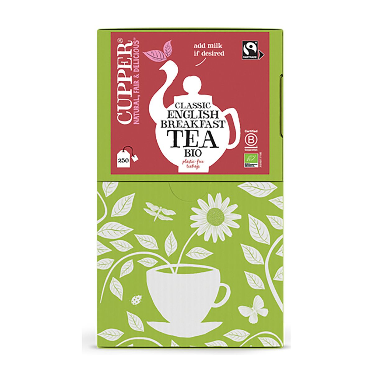 Herbata English Breakfast Bio Cupper 250 torebek