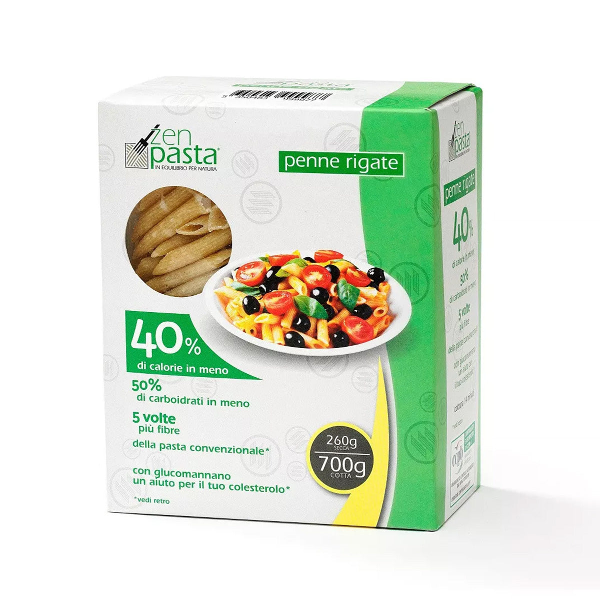 Penne Rigate con Konjac e semola 40% meno calorie 260 g