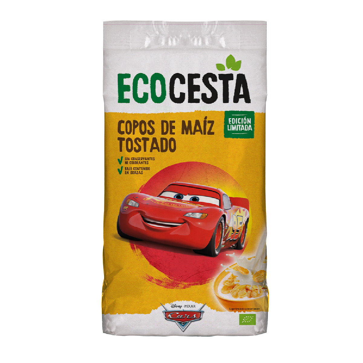 Flocons de maïs grillés bio édition Disney Ecocesta 400 g