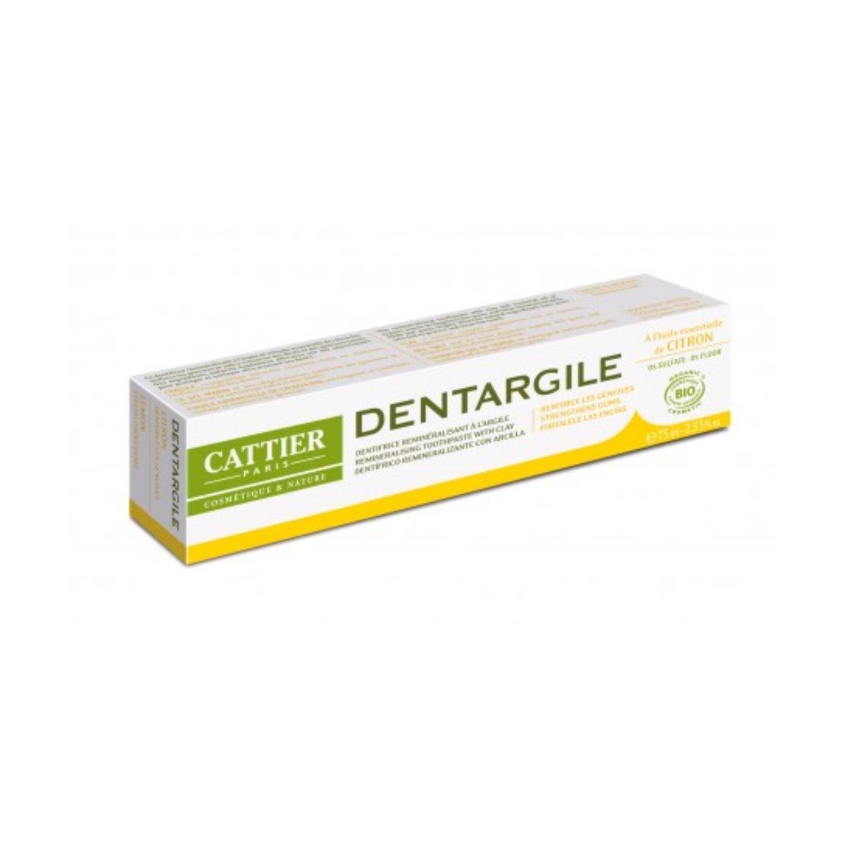Dentifricio al limone Dentargile Cattier 75 ml