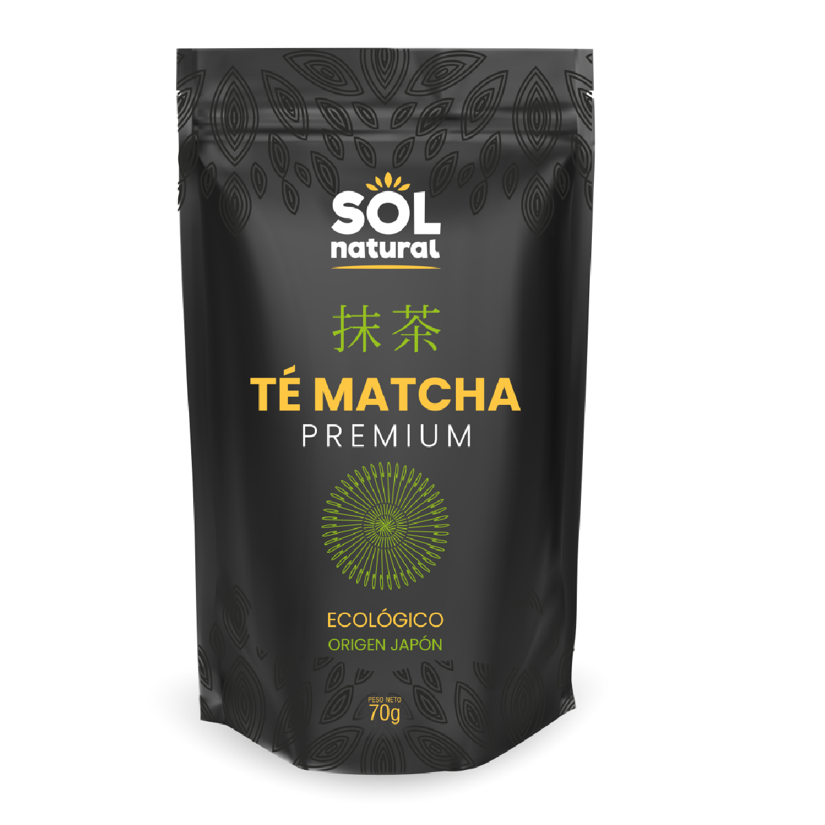 Premium-Macha-Pulver aus Japan Sol Natural 70 g BIO