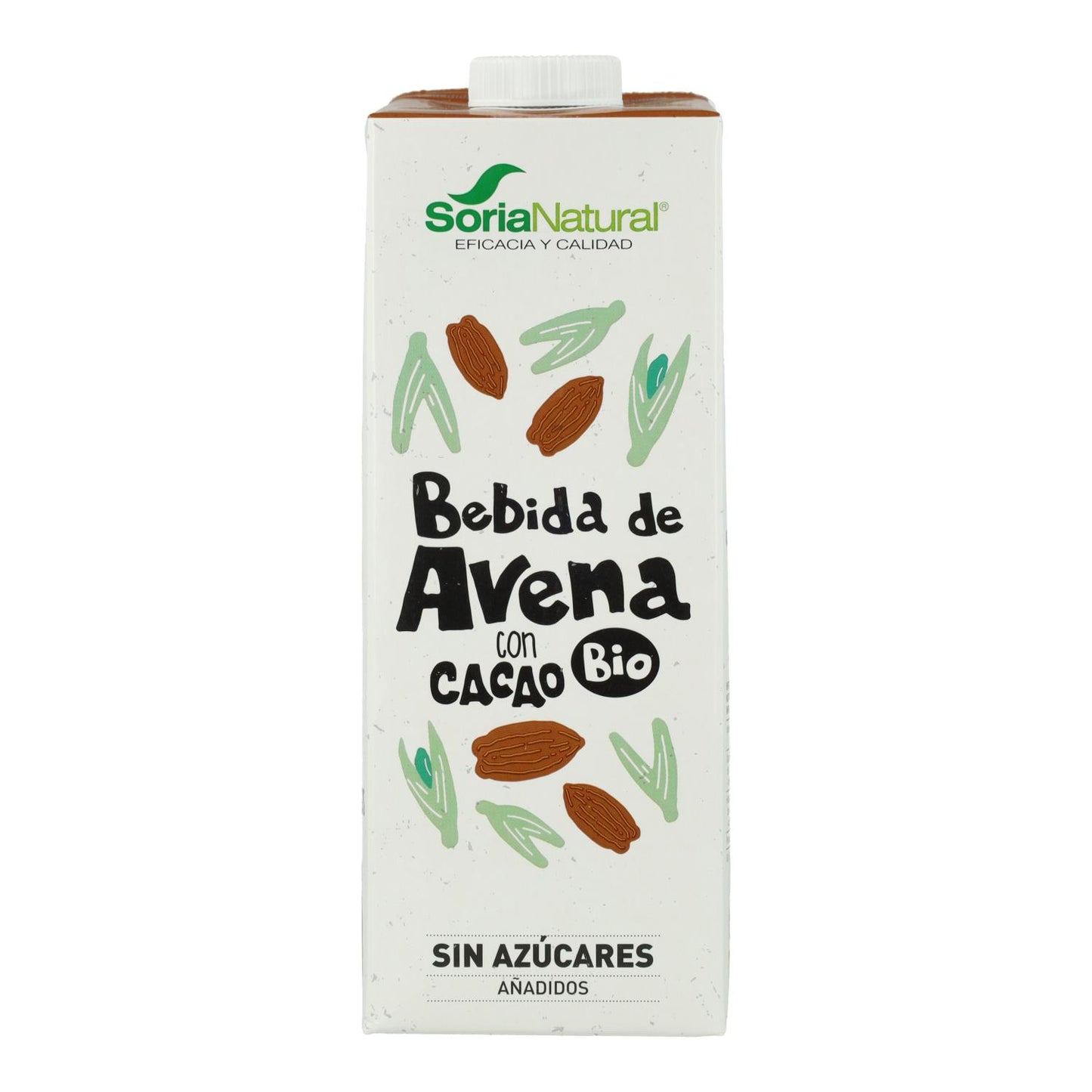 Pakket 6 x Haverdrank met cacao BIO Soria Natural  1 L