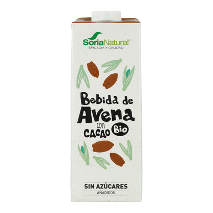 Pakket 6 x Haverdrank met cacao BIO Soria Natural  1 L