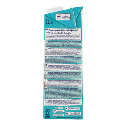 Isola Bio Supreme Organic Coconut Drink 1L