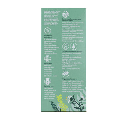 Protège-slip anatomique Natracare 30 unités