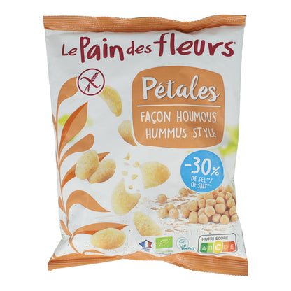 Chips Petali stile Hummus senza glutine Bio Le Pain des Fleurs 75 g