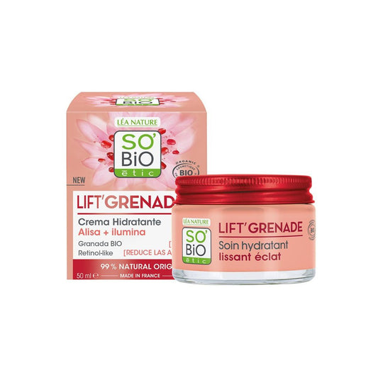 Hydraterende crème lift’ granade retinol-like So'Bio 50 ml