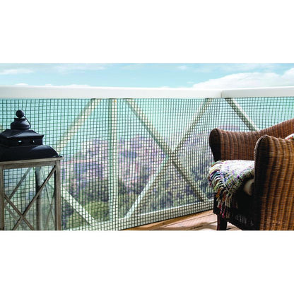 Rete Cuadranet 1x5m 5x5 mm Nortene Marrone