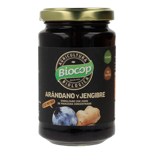 Biologische bosbessen- en gembercompote Biocop 265 g
