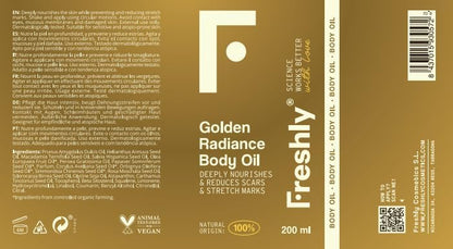 Golden Radiance Freshly Body Oil 200 ml
