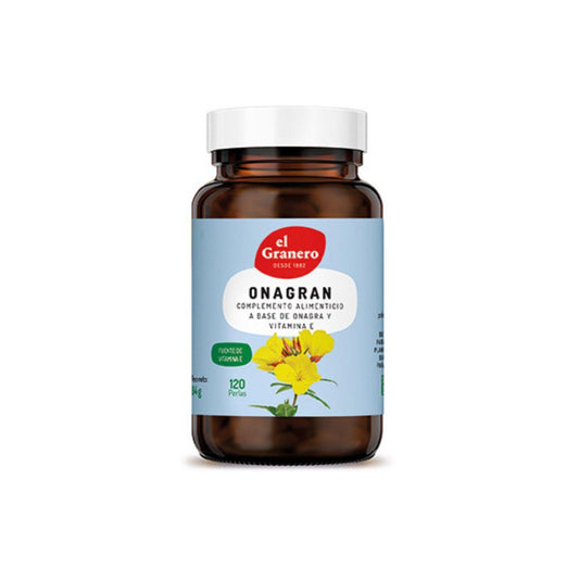 Huile d'onagre El Granero 120 perles 700 mg