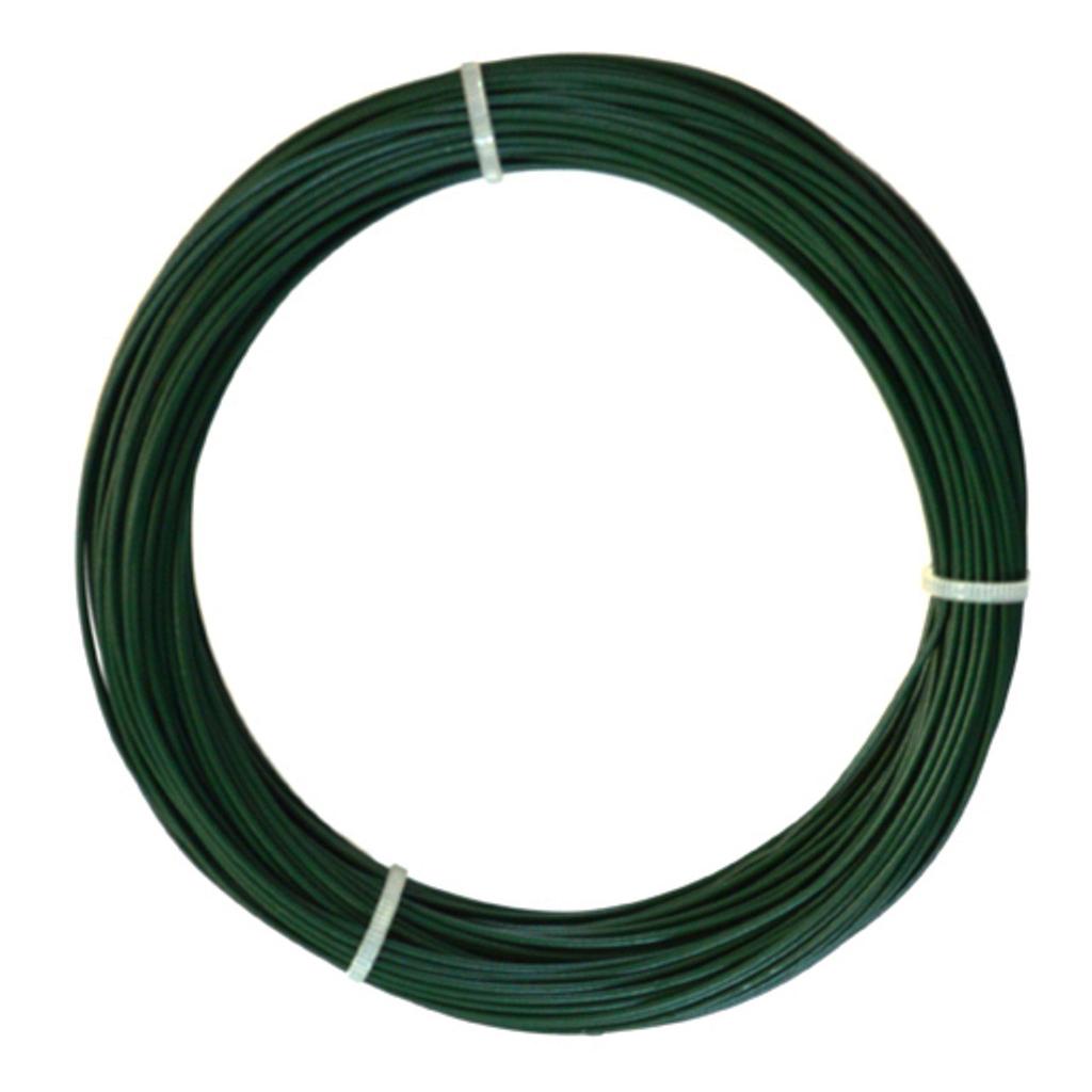 Fil galvanisé plastifié Plast Wire 50 m Ø12 mm Nortene