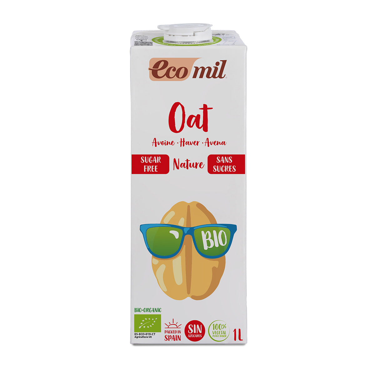 ECOMIL Organic Unsweetened Oat Drink 1 L