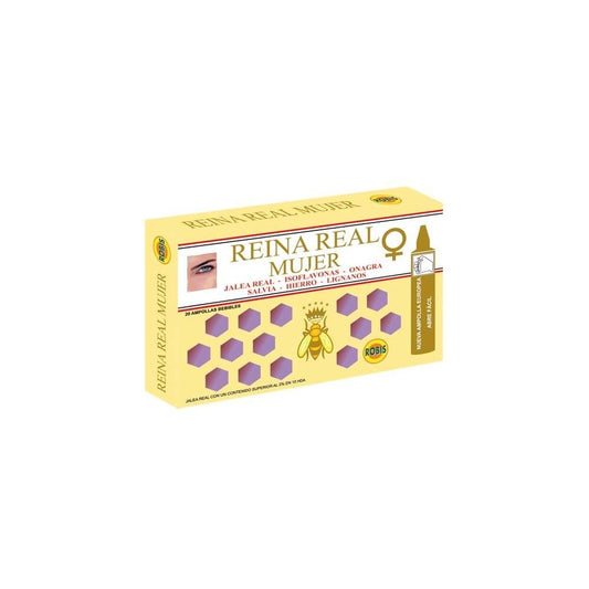 Reina Real Mujer Robis, 20 ampoules de 10 ml