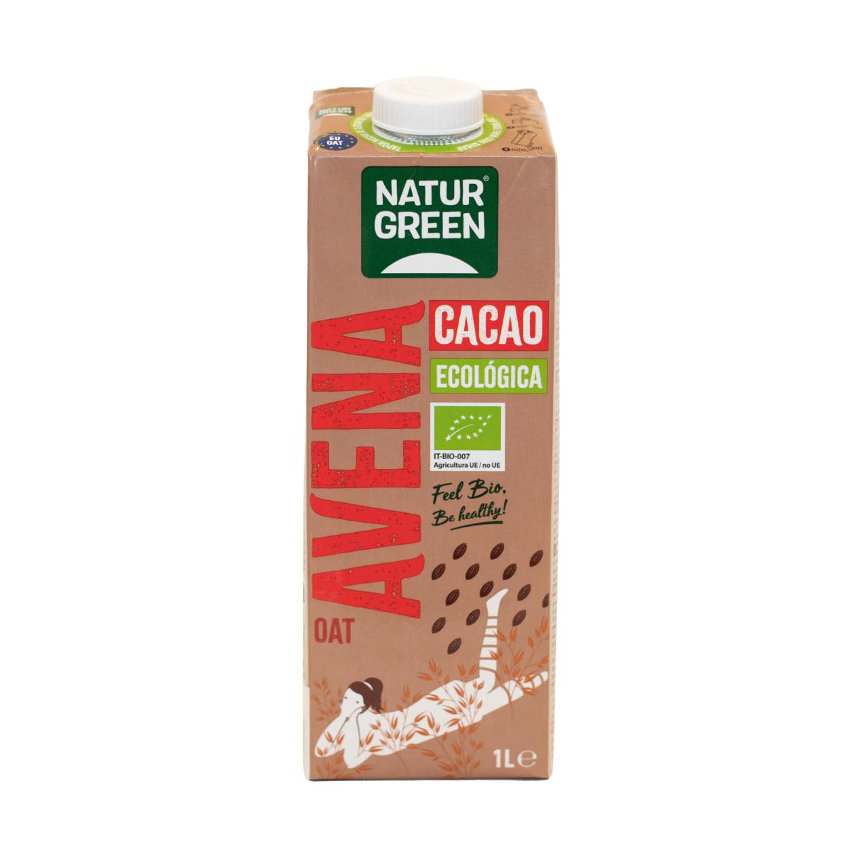6er-Pack NaturGreen Haferdrink Choco 1 l