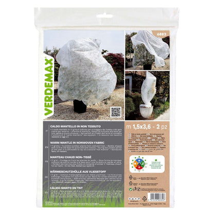 Vormvaste vorstbeschermhoes Verdemax 2 stuks 2,2 x 4,4 m
