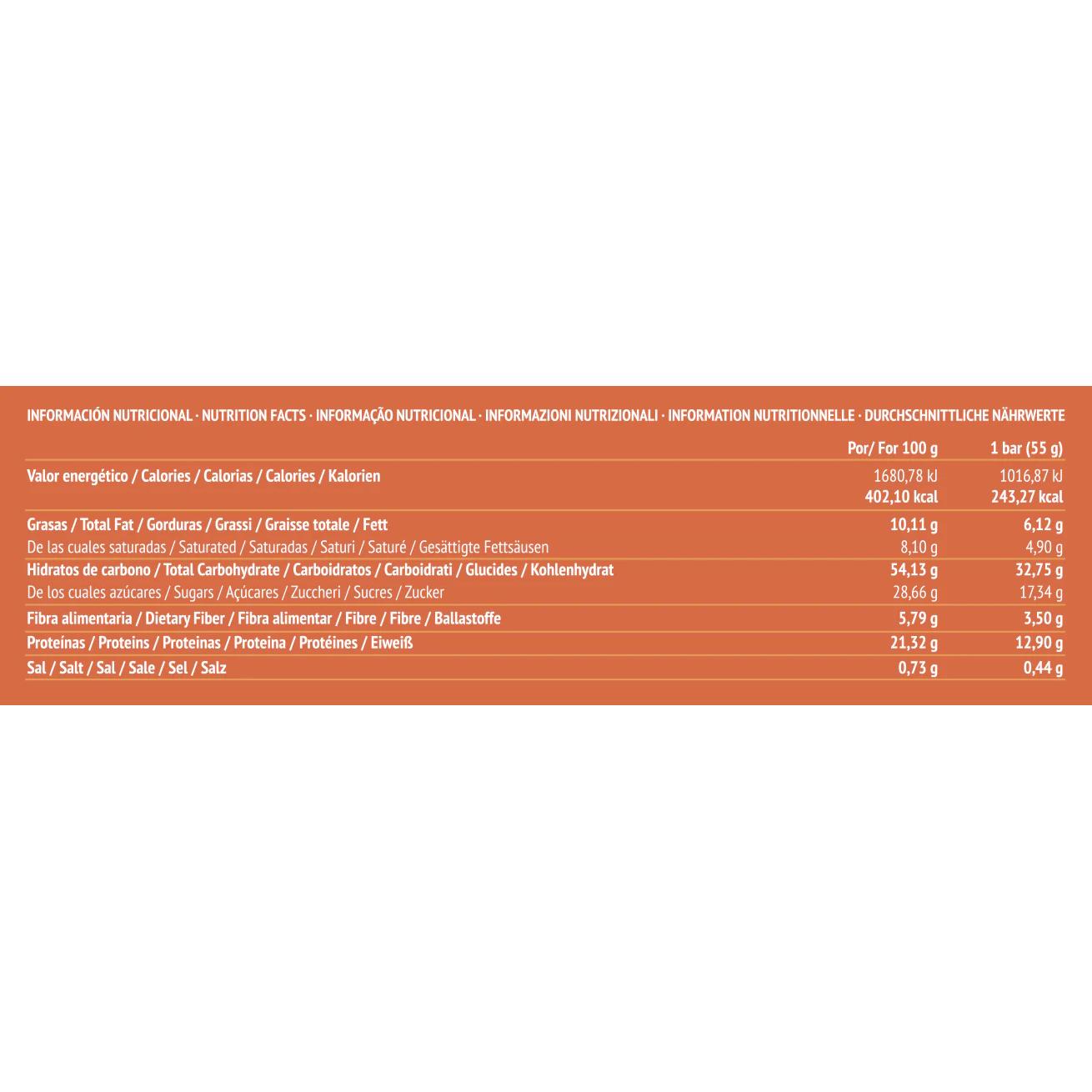 Barre énergétique à la mangue, aux dattes et à la noix de coco Paleobull 55 g