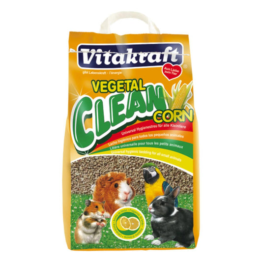 Vitakraft Vegetal Clean Corn 8 L Sängkläder för gnagare