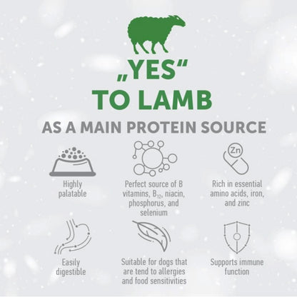 Nature's Protection White Dog Getreidefreies Futter Lamm für kleine Rassen 4 kg