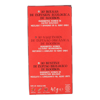 Herbata Rooibos Bio Cupper 20 torebek