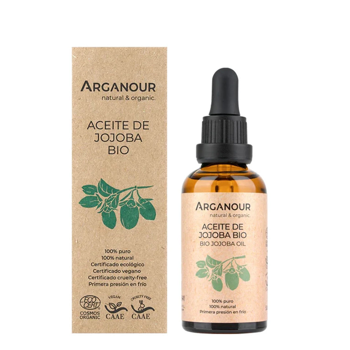 Olejek jojoba 100% BIO Arganour 50 ml