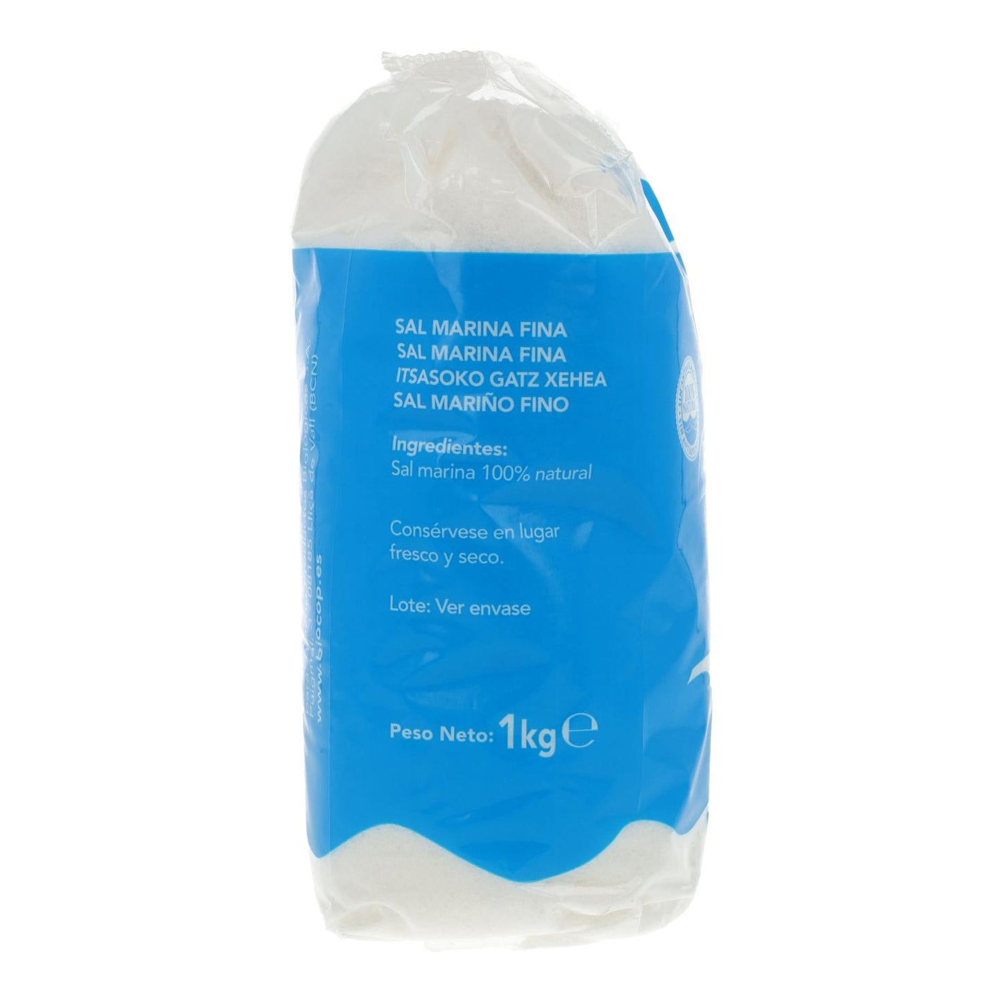 Pack 2x Sel marin fin de l'Atlantique, Biocop, 1 kg