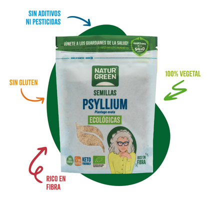 Psylliumfrön BIO NaturGreen 100 g