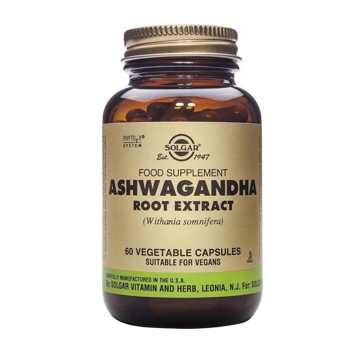 Ashwagandha, 60 pflanzliche Kapseln