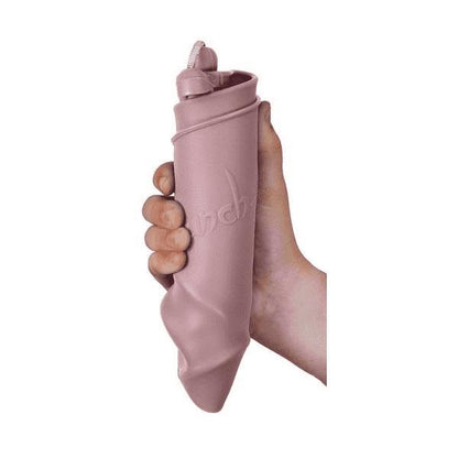 Secchiello da spiaggia in silicone Scrunch Rosa pastello
