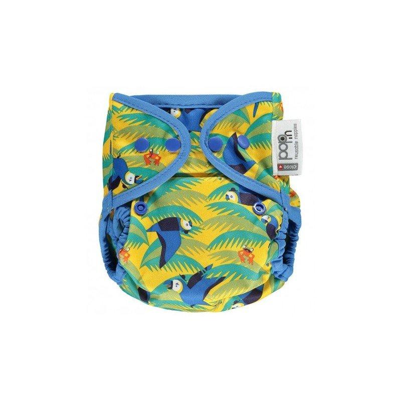 Couche en tissu de bambou Loro Corchettes Close Pop-In