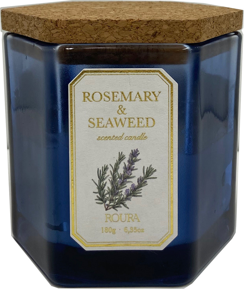 Geurkaars Rosemary & Sea Salt Roura
