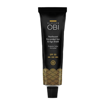 Anti-Aging-Sonnenschutz ECO nacarado SPF 50 Eleven Obi 60 ml