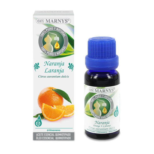 Huile essentielle alimentaire d'orange Marnys 15 ml