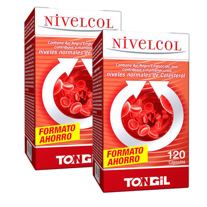 Confezione da 2 Nivelcol Tongil 120 capsule