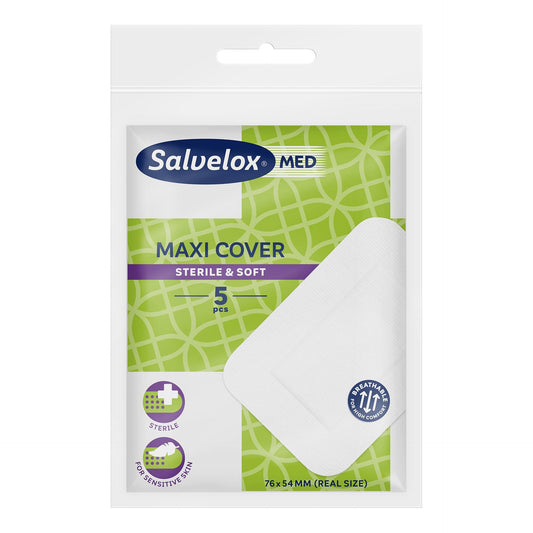 Maxi Cover 5 unités. Stérile 76 x 54 mm SALVELOX