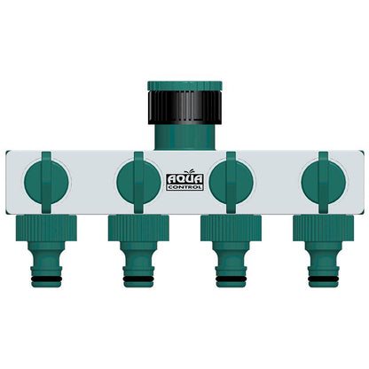 Verteiler 4 unabhängige Ausgänge PVC Aqua Control