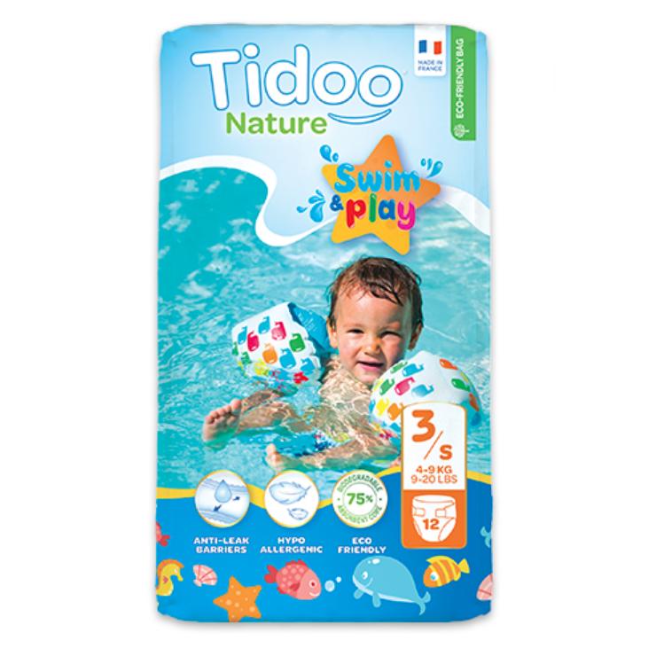 Swimmers Bath Nappies T3 (4-9 kg) Tidoo 12 units