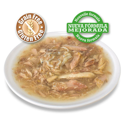 Tonno bianco e sgombro in salsa Arquivet 80 g Cibo umido per gatti