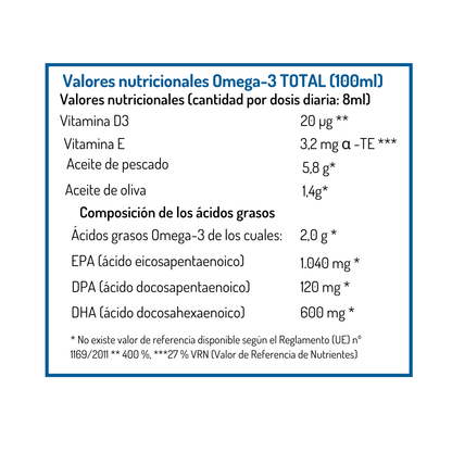 Omega-3 TOTAL Zitrone NORSAN 200 ml