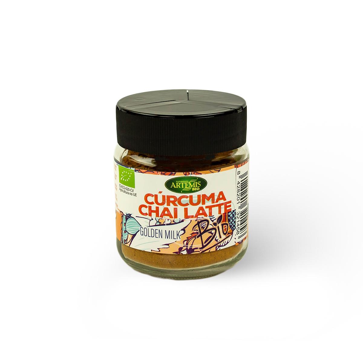 Confezione da 6 curcuma per chai latte Eco Artemis 60 g