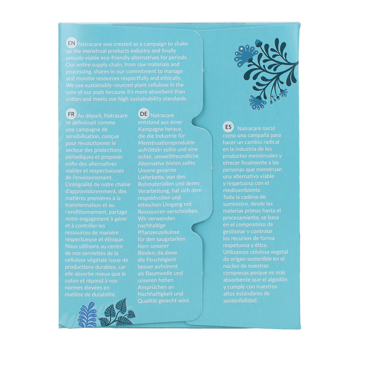 Natracare biologische maandverband met vleugels 14 stuks