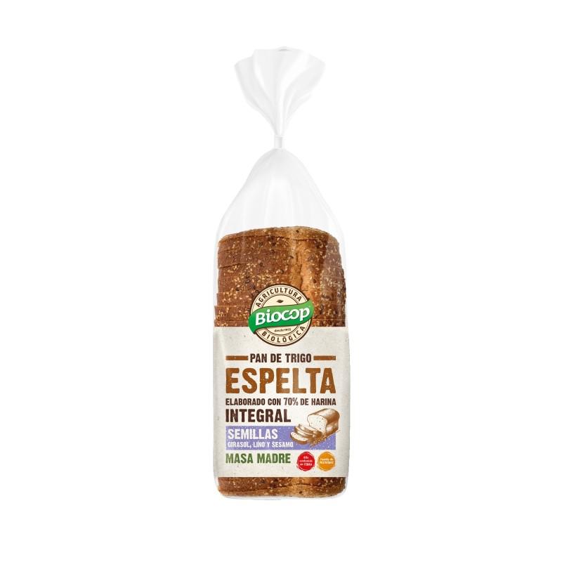 Pane integrale di farro con semi Biocop 400 g
