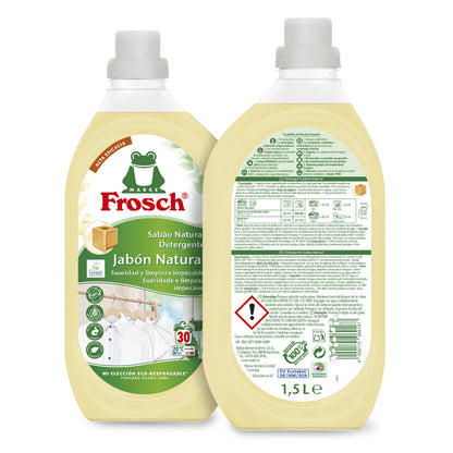 Detergente naturale al sapone, Frosch, 1500 ml