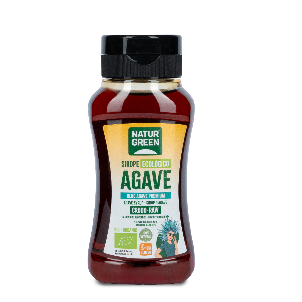 Rå agavesirap Bio NaturGreen 236 ml / 340 g